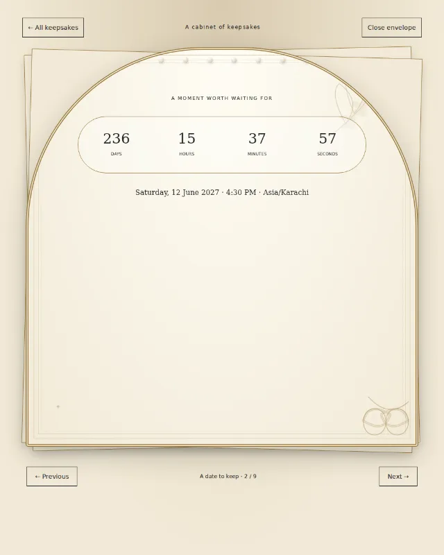 The Celtic Pearl invitation design